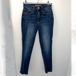 Joe’s Jeans High Rise Cutoff Denim Jeans Size 25